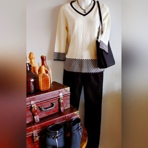 Talbots 3/4 sleeve sweater Petite Small